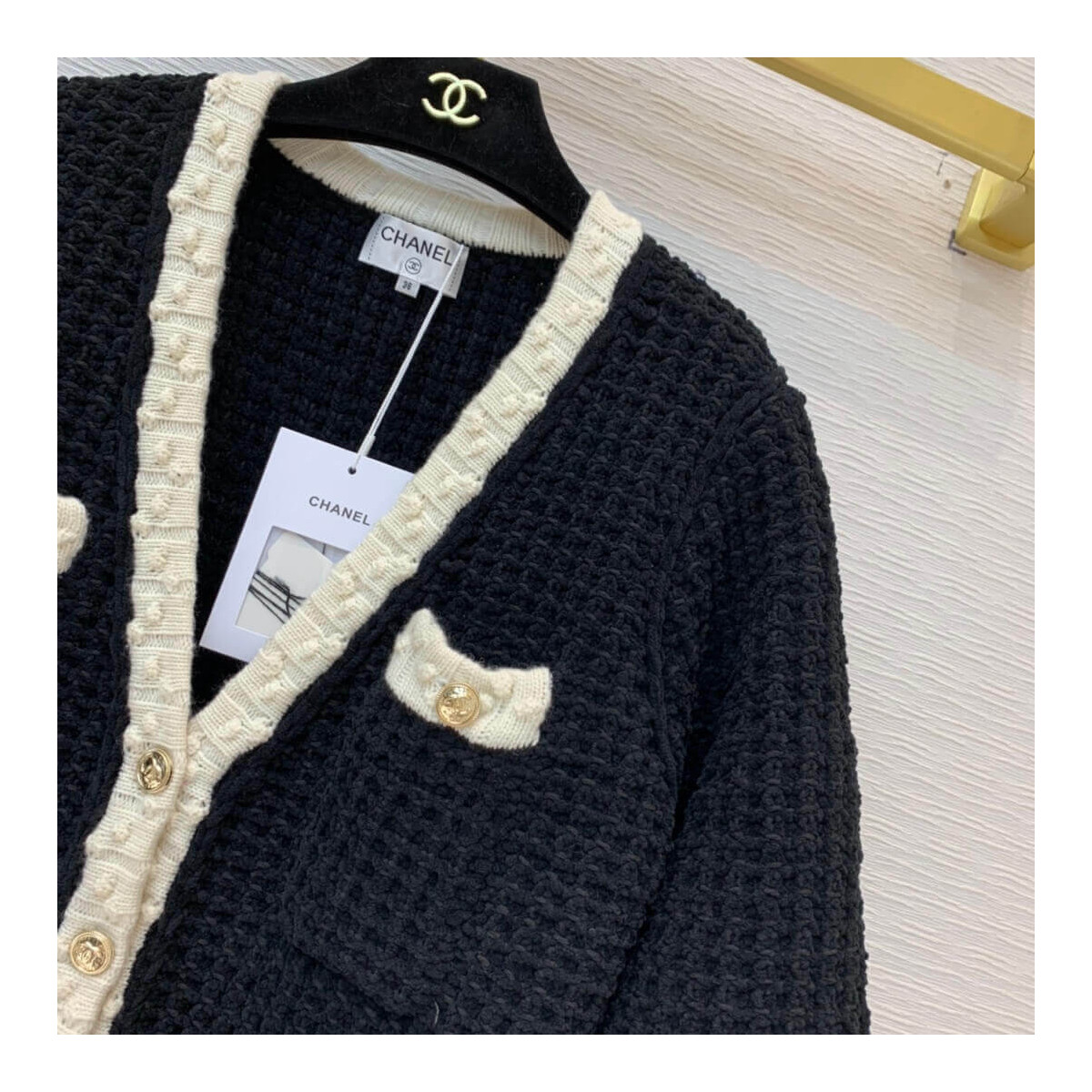 Chanel Wool Tweed Jacket A85786