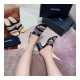 Chanel Laminated Lambskin Mules G35381