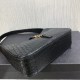 Saint Laurent Le 5 A 7 Hobo Bag in Crocodile-Embossed Leather 657228