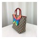 Gucci Children&#039;s GG Tote With Rainbow Butterfly 550768