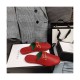 Gucci Leather Slipper 604075 Red