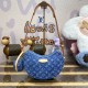 Louis Vuitton Monogram Denim Croissant MM M46856