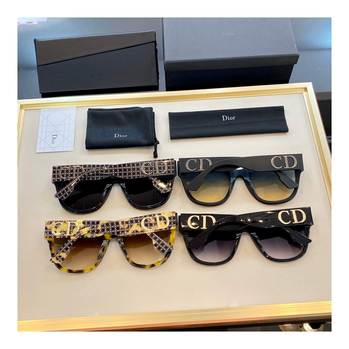 Dior Ddiorf Butterfly Sunglasses 8071I