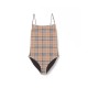 Burberry Vintage Check One Piece Swimsuit 80090091