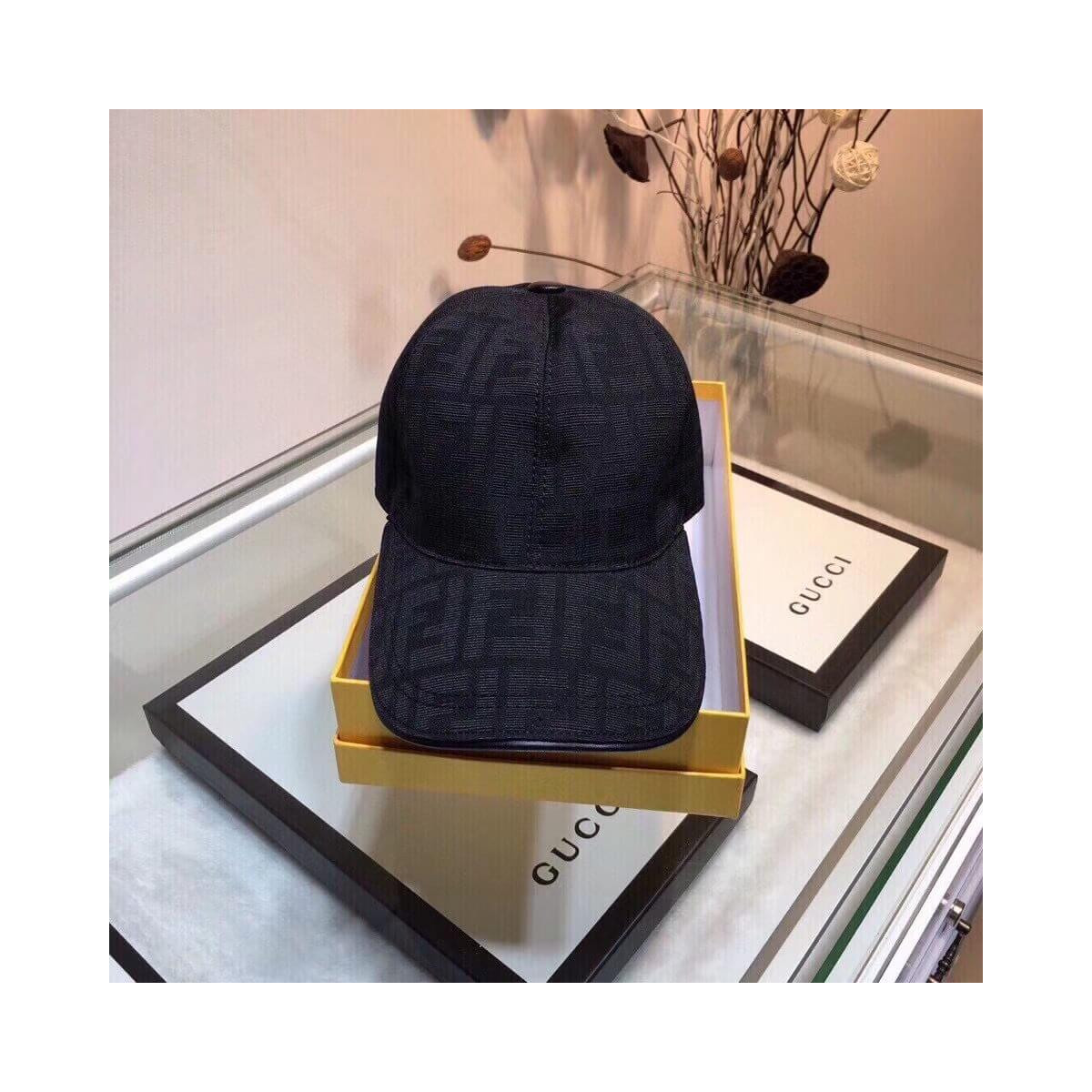 Fendi Double F Baseball Cap FD-002