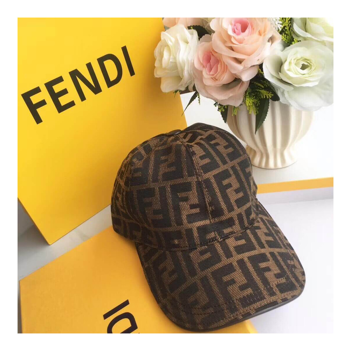 Fendi Double F Baseball Cap FD-002