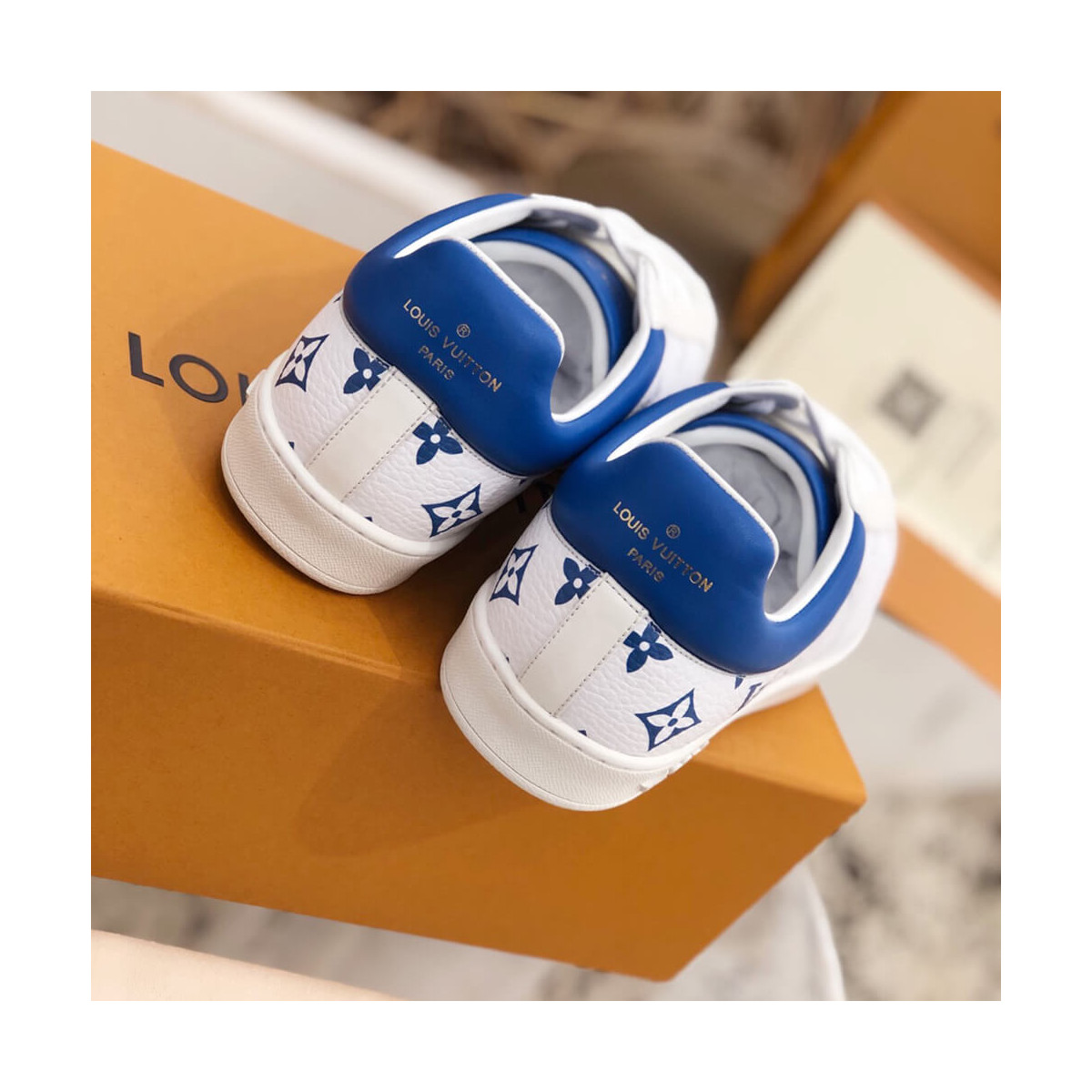 Louis Vuitton Frontrow Sneakers 1A6419 Blue