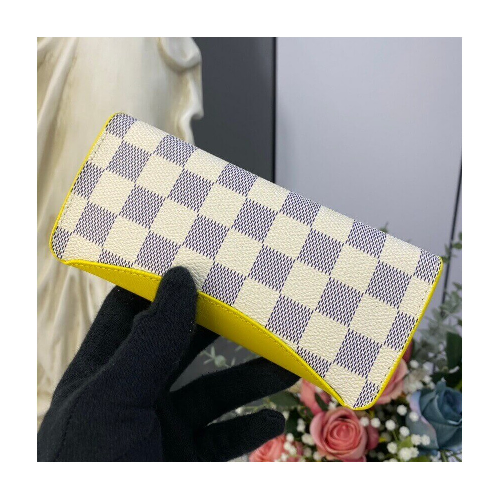 Louis Vuitton Damier Azur Woody Glasses Case GI0388