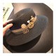 Chanel Badge Fedora Hat D014