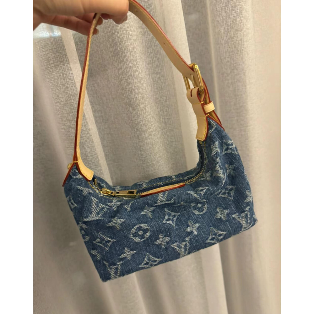 Louis Vuitton Monogram Denim Hills Pochette Bag M82949