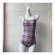 Burberry Vintage Check One Piece Swimsuit 80090091