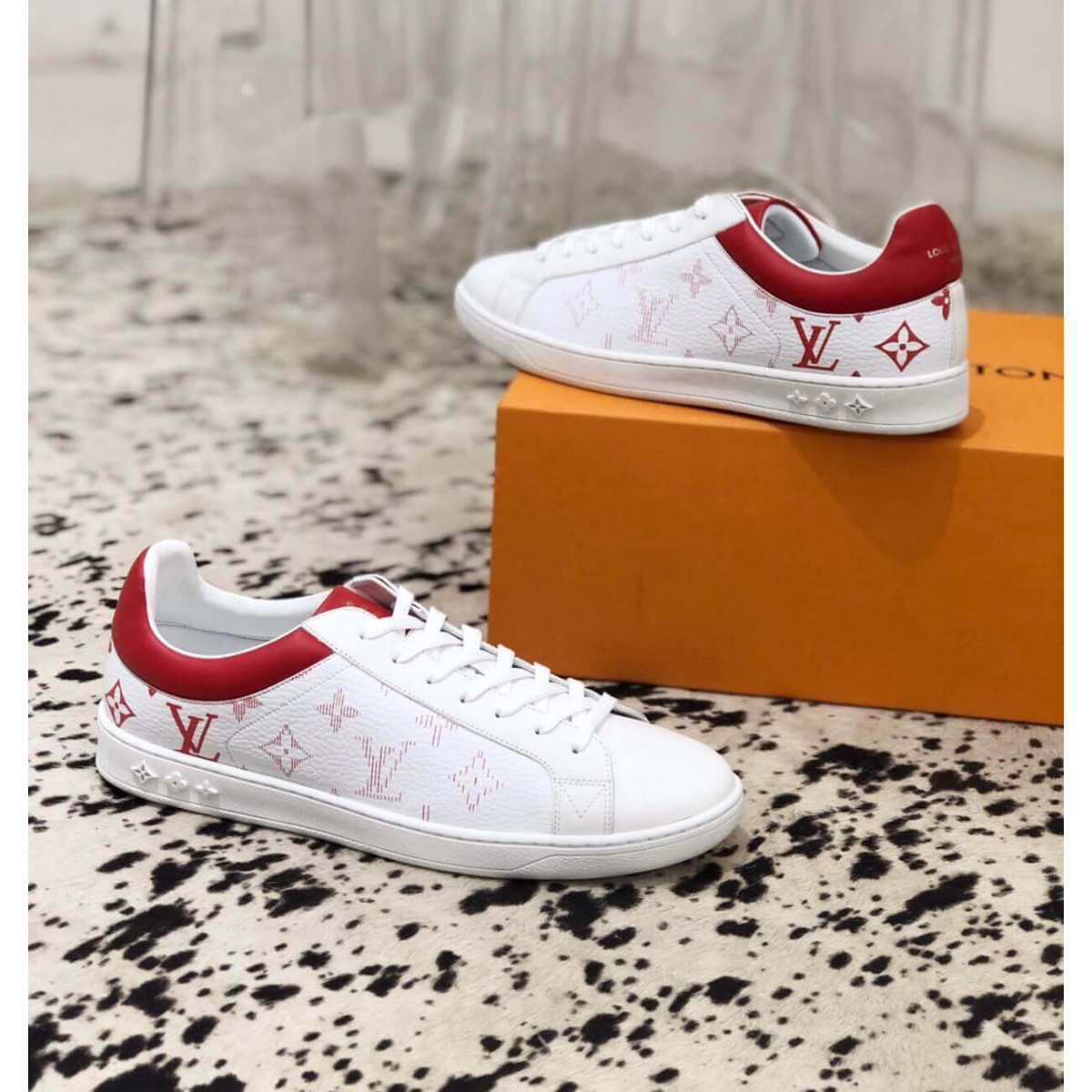 Louis Vuitton Frontrow Sneakers 1A6419 Red