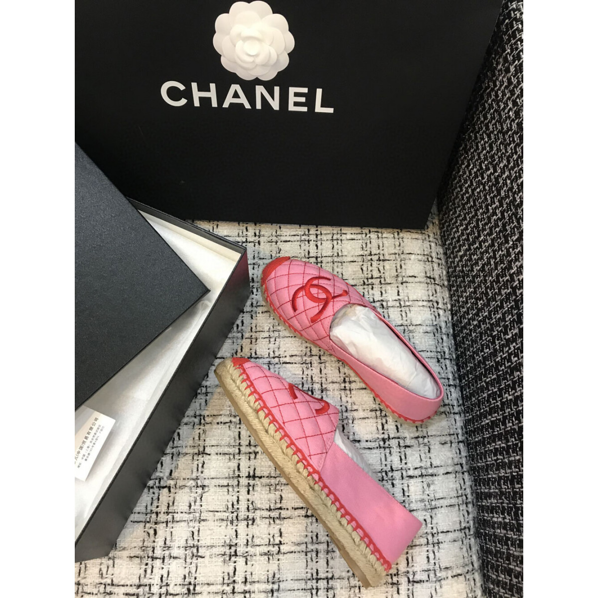 Chanel Quilted Espadrilles G32910