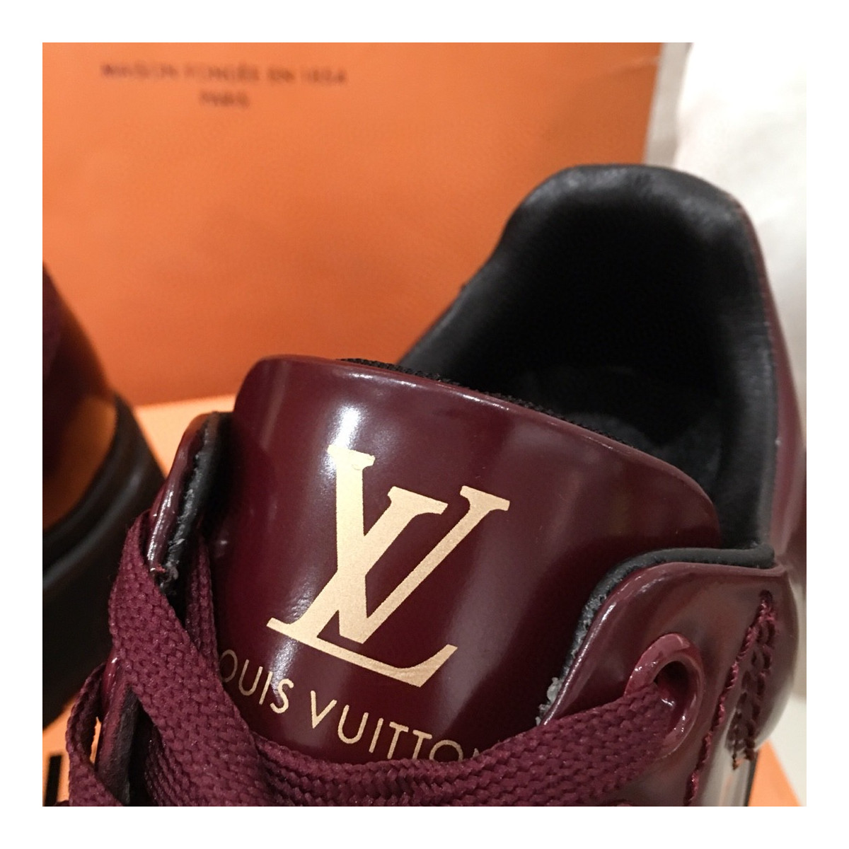 Louis Vuitton Beverly Hills Sneaker 1A46OW Burgundy