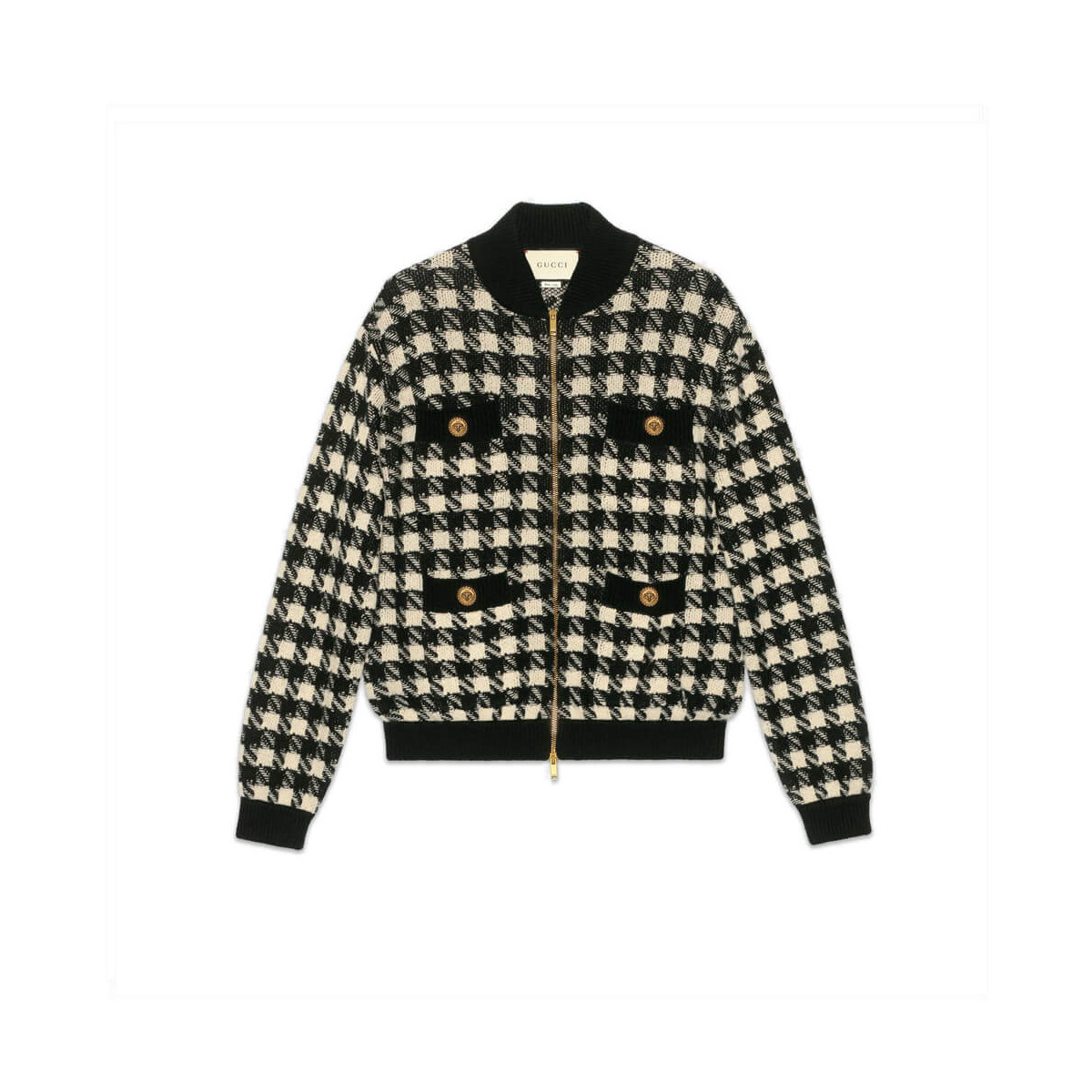 Gucci Houndstooth Jacket 595691