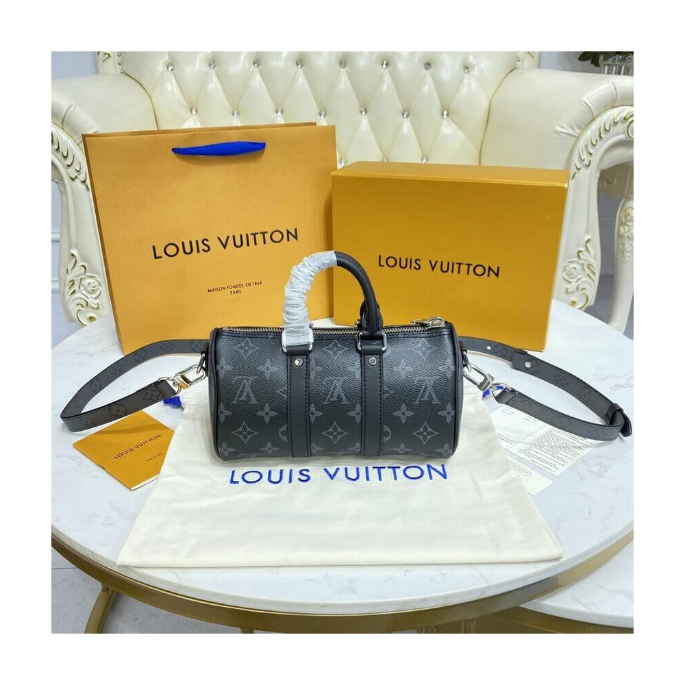 Louis Vuitton Monogram Eclipse Keepall XS M45947