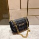 Celine Matelasse Chain Shoulder Bag 111273 Quilted Black