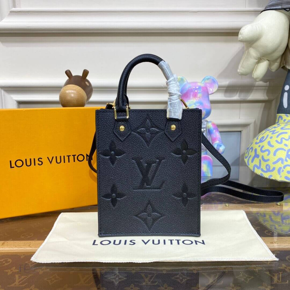 Louis Vuitton Monogram Empreinte Petit Sac Plat Bag M81417