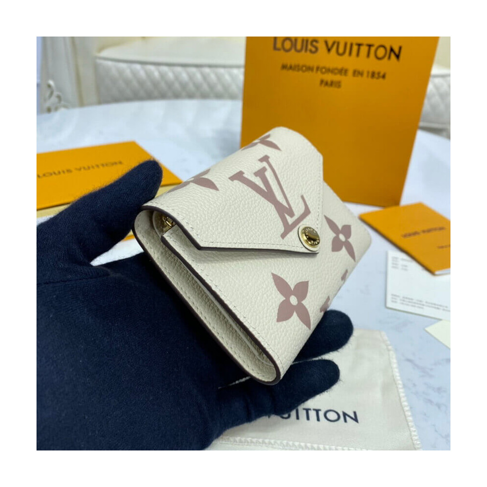 Louis Vuitton Victorine Wallet M80086 Cream