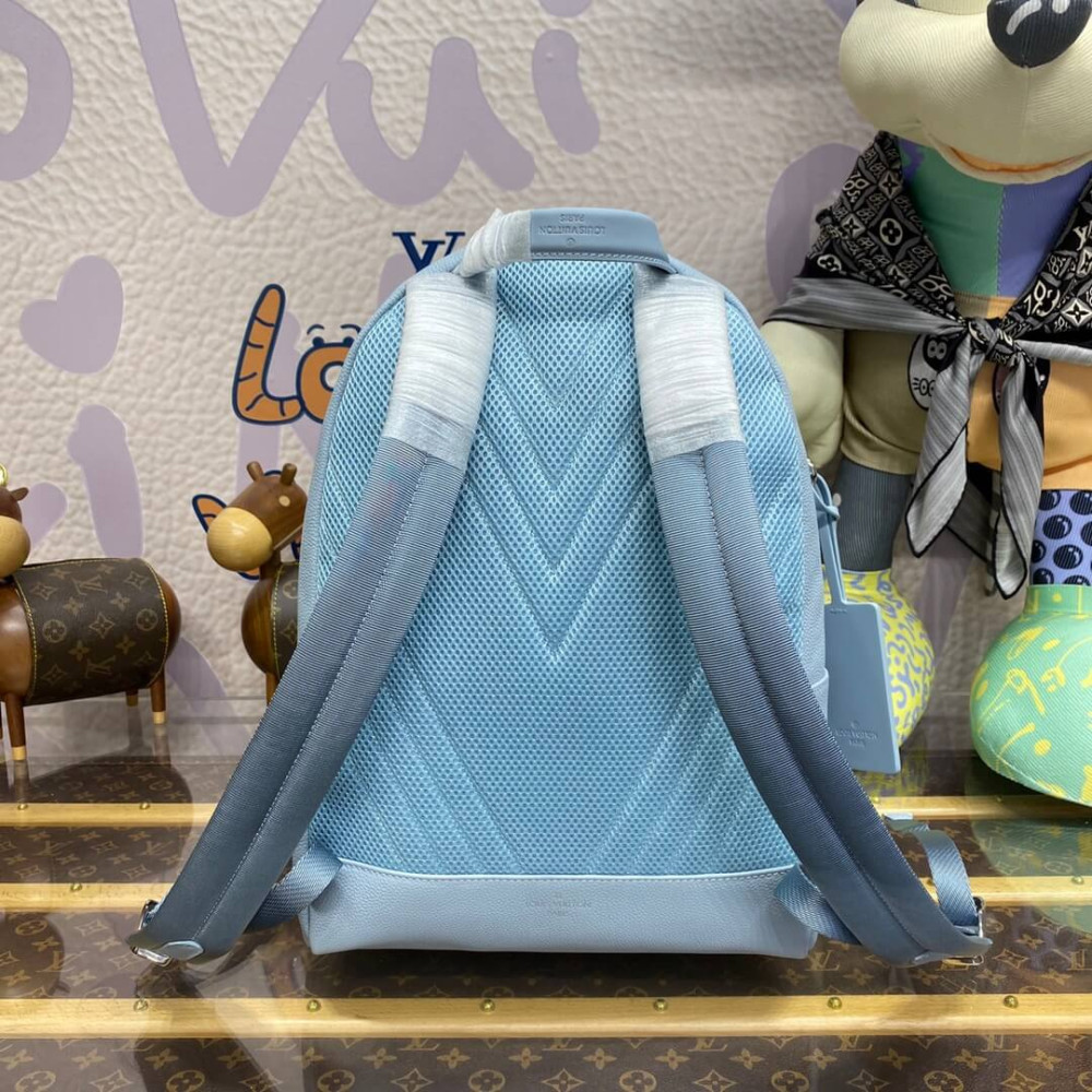 Louis Vuitton Takeoff Backpack M23735 Cloud Blue