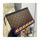 Louis Vuitton Pochette Voyage MM Monogram LV Rubber M80792