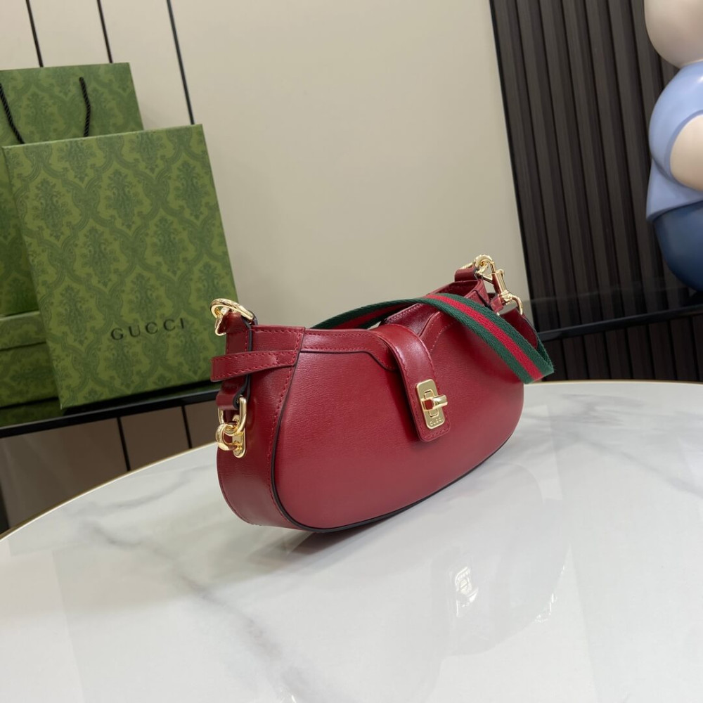 Gucci Moon Side Mini Shoulder Bag Smooth Leather 786015