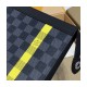 Louis Vuitton Damier Graphite Stripe Pochette Voyage MM N60107