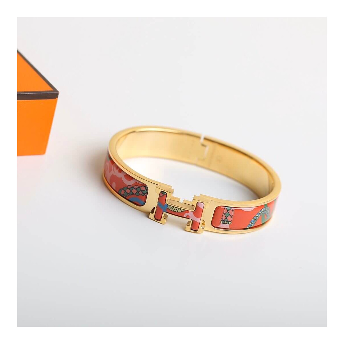 Hermes Clic H Panoplie Equestre Bracelet H706