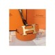 Hermes H Belt Buckle &amp; Reversible Leather Strap 38 mm HB05