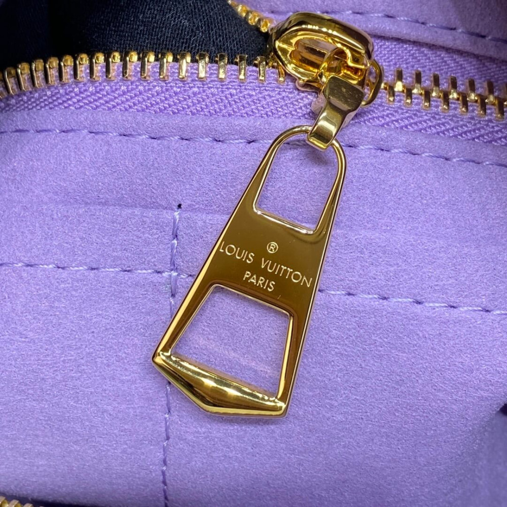 Louis Vuitton CarryAll PM M24141 Latte/Bubble Tea Purple