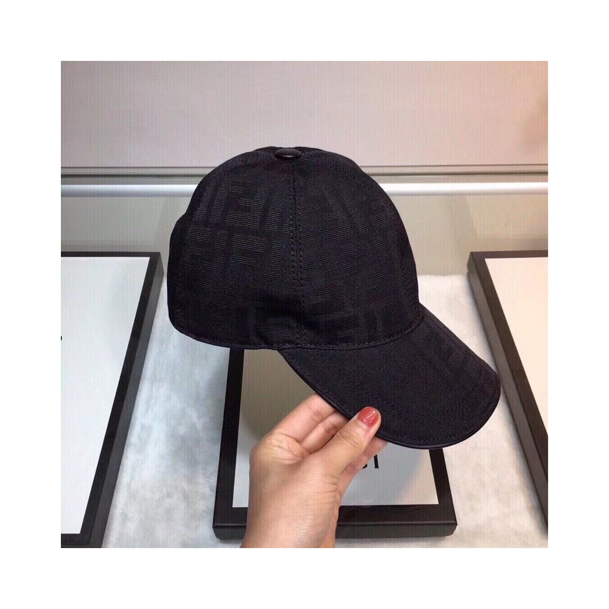 Fendi Double F Baseball Cap FD-002