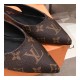 Louis Vuitton Monogram Cherie Slingback Ballerina 1A68AV