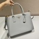 Prada Galleria Nude Medium Saffiano Leather Bag 1BA863