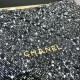 Chanel 22 Small Handbag in Grey Canvas