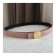 Hermes Bouton Bombe Belt Buckle &amp; Reversible Leather Strap 24mm H0800