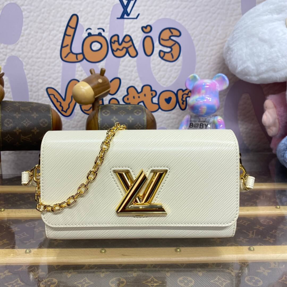 Louis Vuitton Epi Leather Twist West M24550 Quartz White