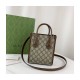 Gucci Mini Tote Bag with Interlocking G in GG Supreme 671623