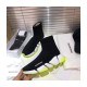 Balenciaga Speed 2.0 Knit Sock Sneakers 617239 Fluorescent Green