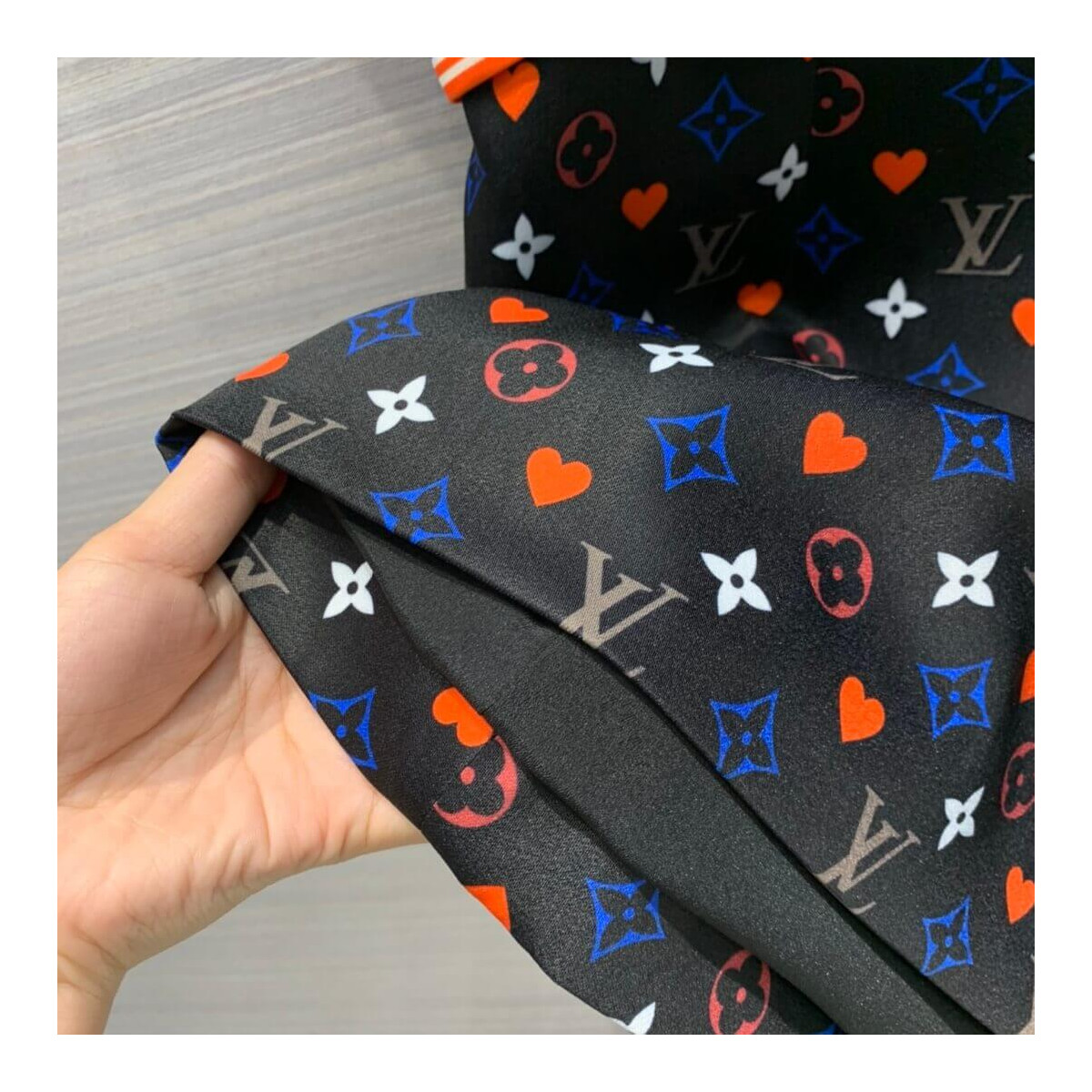 Louis Vuitton Game On Contrast Martingale Straight-Cut Dress