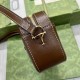 Gucci Horsebit 1955 Leather Small Shoulder Bag 760196