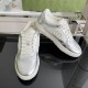 Gucci MAC80 Metallic Leather Low-Top Sneakers 750834