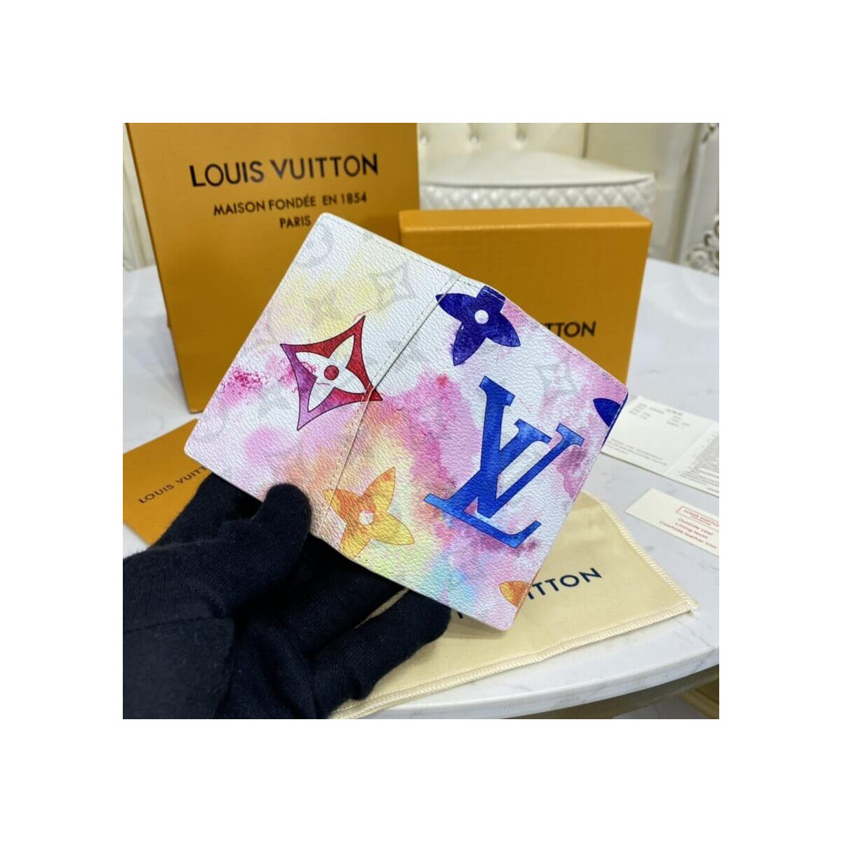 Louis Vuitton Multicolor Pocket Organizer M80456