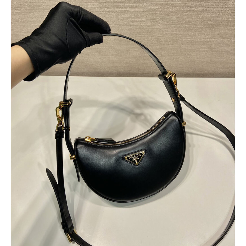 Prada Arque Leather Mini Shoulder Bag 1BC199