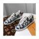 Louis Vuitton Leather Printed Frontrow Sneaker 1A5N7W