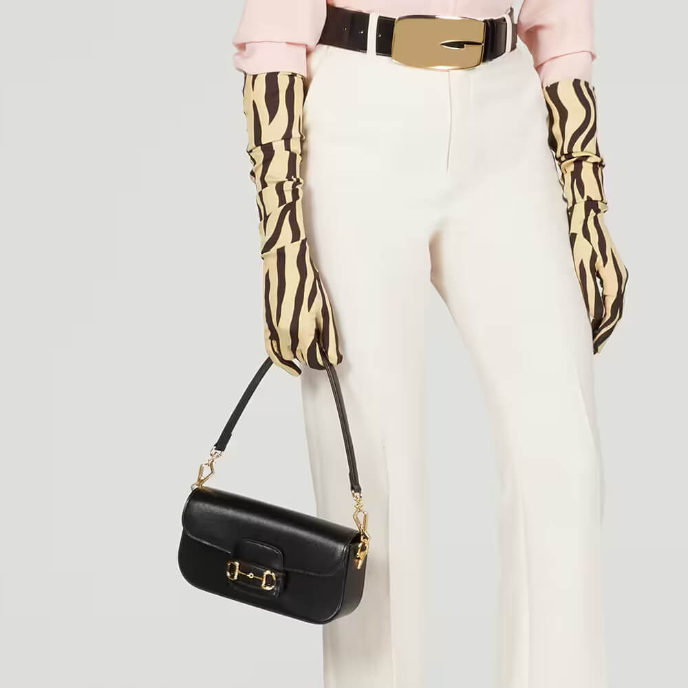 Gucci Horsebit 1955 Leather Shoulder Bag 735178