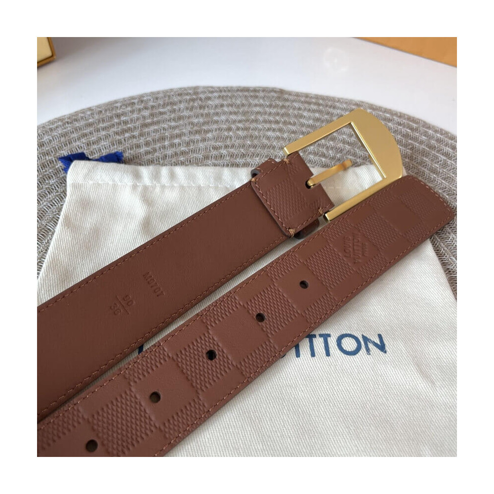 Louis Vuitton Detroit 35mm Belt M9707U