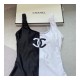 Chanel CC Logo One Piece Swimsuit P62754