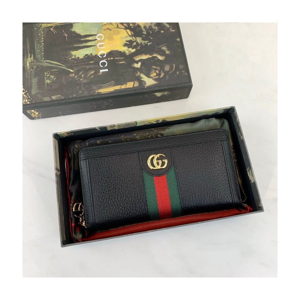 Gucci Ophidia Zip Around Wallet 523154