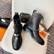 Hermes Glazed Calfskin Funk Ankle Boot H22207