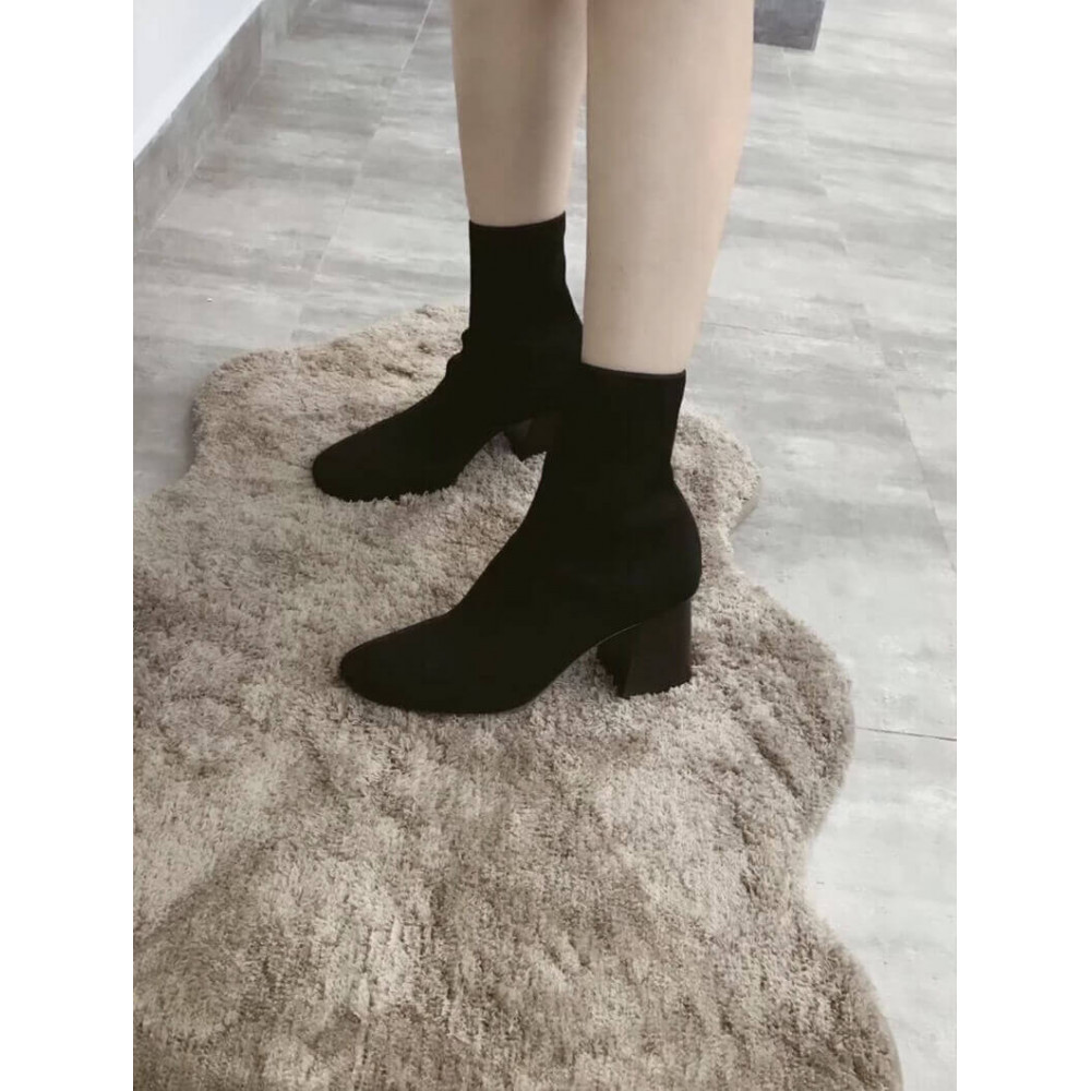 Celine 7cm Sock Ankle Boots 179425